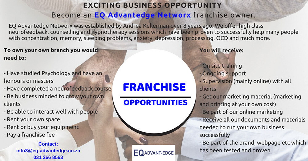 Become an EQ Advantege Networx franchise owner